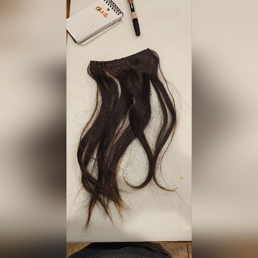 Bellami FLEX WEFT  used 5 months MOCHACHINO BROWN #1C NATURAL